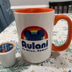 Aulani Disney Resort rainbow mug